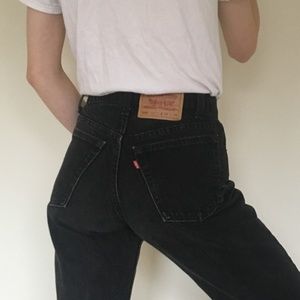 Levi's Vintage High Rise Straight Ankle Jeans